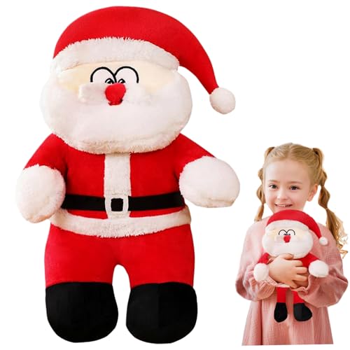 1pc Weihnachtsplüsch, 14 Zoll Weihnachtsfestgefüllte Tiere mit runden Augen, Santa Plüsch niedliche Plüschgefüllte, dekorative Weihnachtsfleckenspielzeuge für Party, Weihnachtsbaum, Winter, Urla von CNAFGBGG