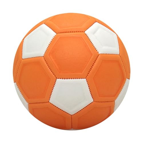 CNAFGBGG 1pc Kurvenball für Kinder Gummi -Futterkurve Fußball Eva 7,5 -Zoll -Ausweichball mit Luftloch Fußball für Kinder im Freien für Kinder. von CNAFGBGG