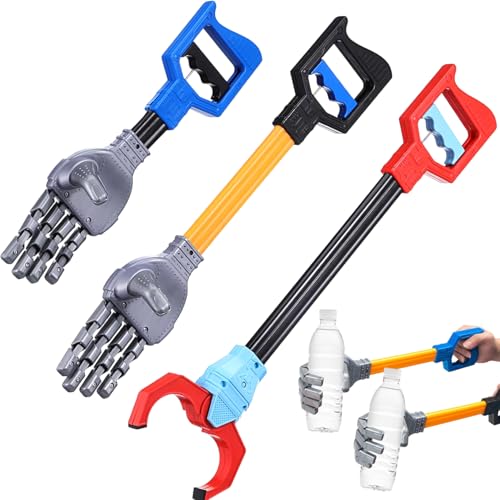 CNAFGBGG 3pcs Roboter Hand Roboter Klemme Roboter -Armspielzeuggreifer für Robotergrabber, Roboter -Prise -Werkzeug, Roboterhand -Grabber, Gabing Pick Toys Roboter Grab Toy. von CNAFGBGG