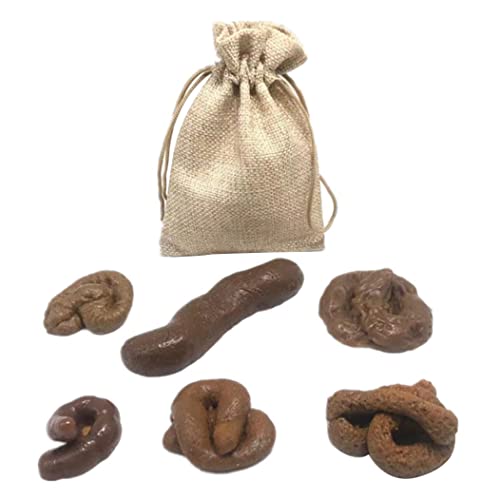 CNAFGBGG Fake Poo Soft Poo Spielzeug Neuheit Streichwitz Geschenk für Aprilscherzes Tag Halloween Brown. von CNAFGBGG