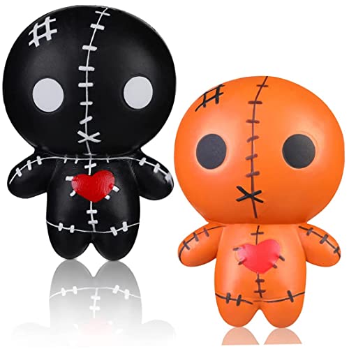 CNAFGBGG Voodoo Dolls Ghost Dolls gruselige Puppen weich langsam aufsteigender Horrorpuppen Stress Relief Gruppen Spielzeug für Halloween -Party -Dekoration Vorräte. von CNAFGBGG