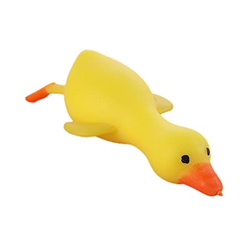 CNAFGBGG Tierzappern Spielzeug Duck Form Angst Relief Spielzeug Kneten Squeeze Tier Ornament Gelb. von CNAFGBGG