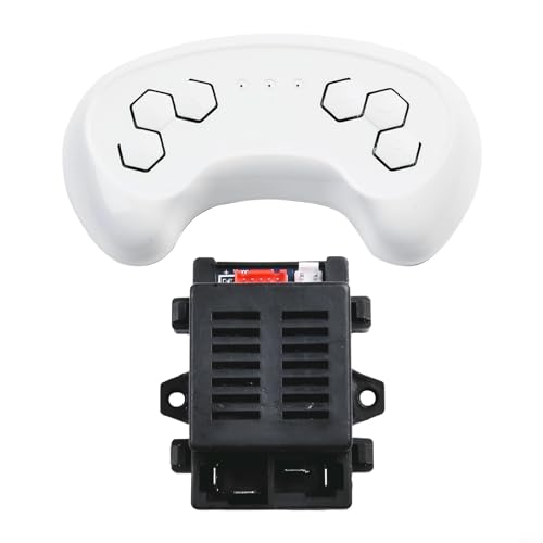 CNANRNANC 6V/12V Kinder-Elektroauto-Empfänger 2.4G Bluetooth-Sender, Kinder Elektroauto Empfänger und Fernbedienung, Kompatibel mit HH701K-2.4G(HH701K 6V and HH619Y RC) von CNANRNANC