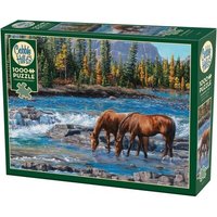 COBBLE HILL 3840267 Puzzle 1000 Teile Pferde im Wildwasser COBBLE HILL 3840267 Puzzle 1000 Teile Pferde im Wildwasser von COBBLE HILL