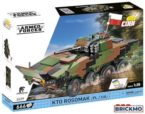 Cobi Armed Forces 2629 KTO Rosomak 2in1 PL 2629 von COBI.bike