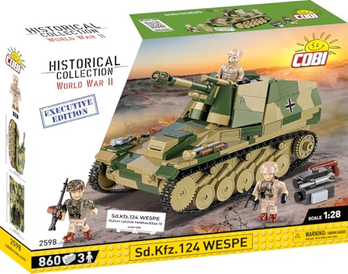 COBI Sd.Kfz. 124 WESPE Executive, Grün, Braun, Schwarz von COBI