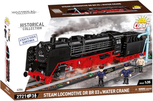 Steam Locomotive DR BR 03 & Water Crane von COBI.bike