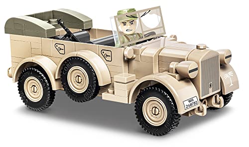 COBI 2256 Bausteine Konstruktionsspielzeug Auto 1937 Horch 901 kfz.15 Bauklötzen 178 hochwertige Komponenten + Mauspad von Juminox von COBI