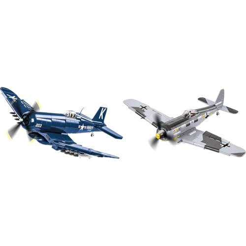 COBI 2417 Historical Collection Korean War F4U-4 Corsair Aircraft Amerikanisch Bausteine, Various, Small & 5741 Bausteine, Various von COBI