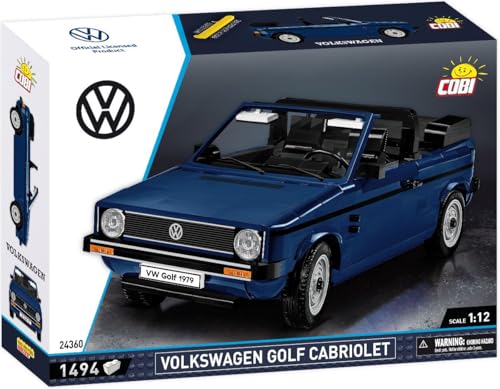 COBI 24360 Volkswagen Golf Cabriolet 1979 1494 Teile COBI 24360 Volkswagen Golf Cabriolet 1979 1494 Teile von COBI