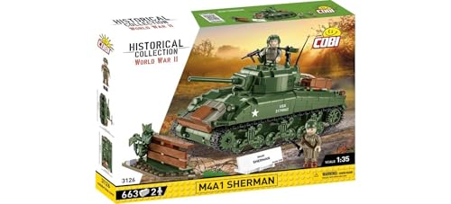 COBI 3126 M4A1 Sherman Historical Collection World War II von COBI