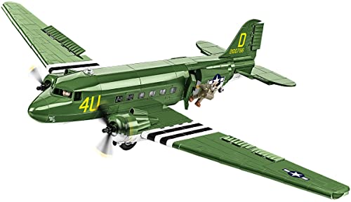 COBI 5743 Douglas C-47 Skytrain Dakota Amerikanische Bausteine, Various von COBI