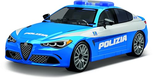 COBI Gulia Quadrifoglio Polizia, Blau von COBI