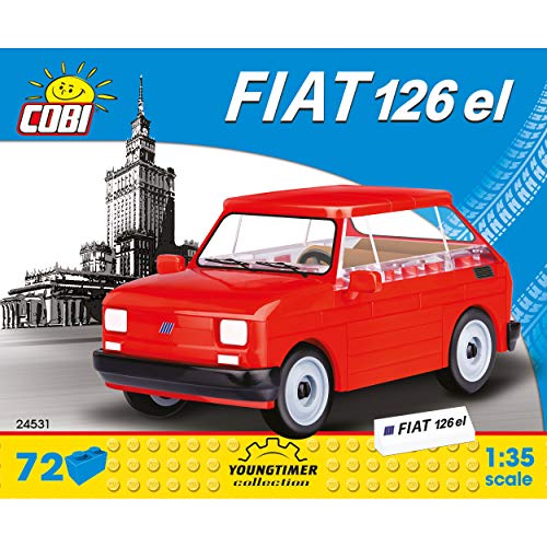 COBI COBI-24531 FIAT Spielzeug, verschieden von COBI