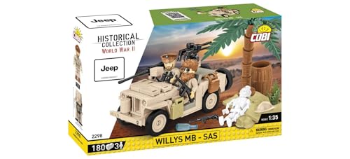 COBI Historical Collection World War II 2298 Willys MB SAS 2298 von COBI