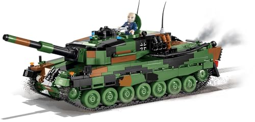 COBI Kleiner Armeepanzer Museum Leopard 2 A4, Mehrfarbig, Verschieden von COBI