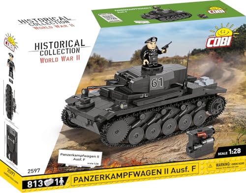 COBI Panzerkampfwagen II AUSF. F | Panzer Themenbaukasten 1:28#2597 von COBI