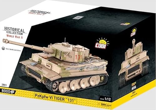 COBI Tiger I No 131 | Historical Collection | Panzer Baukasten 1:12#2801 von COBI