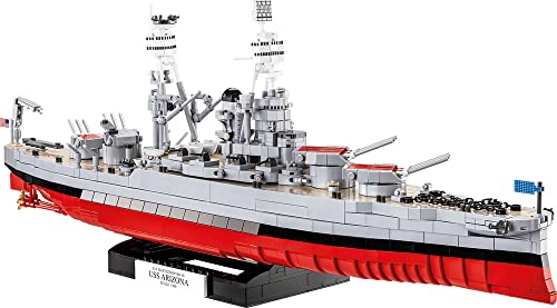 COBI 4843 USS Arizona (BB-39) Amerikanische Bausteine, Various von COBI