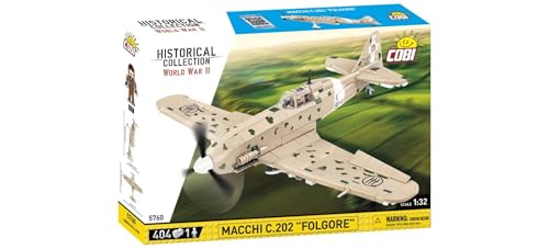 COBI Macchi C.202 Folgore | 405 Teile | Flugzeug Baukasten 1:32#5760 von COBI