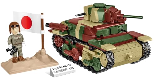 COBI Type 95 Ha-Go | 380 Teile | Panzer Baukasten 1:35#3115 von COBI