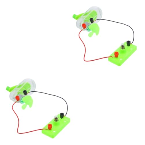 COHEALI 2 Sets Handgenerator Tragbarer Generator Bildung Wissenschaftsset Handkurbelgenerator Handkurbel Stromgenerator DIY Modell Generator Power Kit Bildung DIY Elektrischer von COHEALI