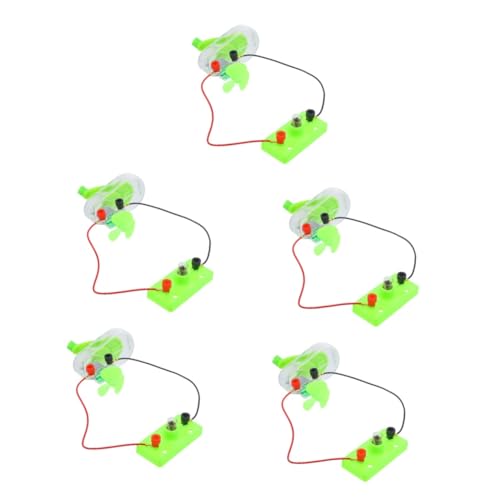 COHEALI 5 Sätze Handgenerator Handkurbelgenerator DIY Elektrischer Generator Notstromgenerator Tragbarer Generator Wissenschaftliche Experimente Für Klassenzimmer Generator Experiment von COHEALI