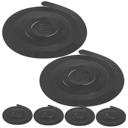 COHEALI 6 Sets Deckendekoration Deckendekorationen PVC Halloween Hängende Wirbeldekorationen Schwarze Hängende Spiralgirlanden Deckendekoration von COHEALI