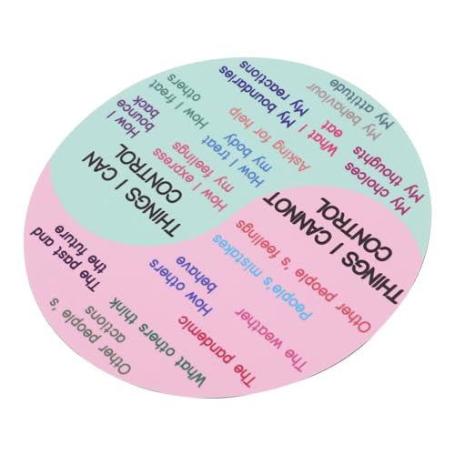 COHEALI Computer-Aufkleber Emotionsdiagramm-Wandmagnet Gefühlsrad-Gefrierschrankaufkleber Gefühlsradmagnet für Laptop Notizbuch Aufkleber für Gefrierschränke Gefühlsaufkleber PVC-Gummi von COHEALI