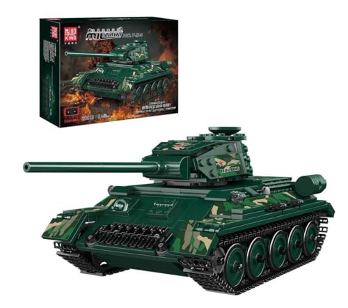 COIL RC-Tank, RC-Militärfahrzeug, Spielbausteine, Bausteinset, Spielbauklötze, Militärpanzer, Ferngesteuerter, Frequenz: 2,4 GHz, ab 8 Jahren, Modell: 20015, 800 St. von COIL