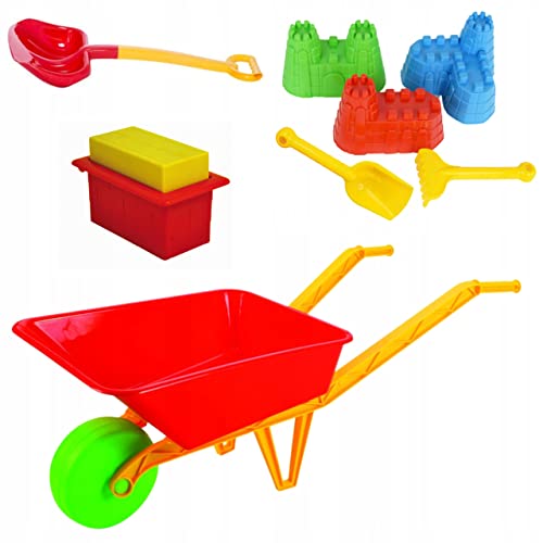 COIL Sandspielzeug ab 1 Jahr Set, Sandkasten Spielzeug, Sandformen, Eimer, Strandspielzeug, Sandspielzeug für Jungen und Mädchen, Sandkastenspielzeug, für Kinder ab 12 Monaten (8 Piece) von COIL