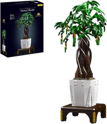COIL Spielbausteine, Bauklötze, Baukasten, Bonsai-Baum, Glücksbaum Spielbauklötze, Botanische Sammlung, Wohndekor, für Kinder ab 8 Jahren, Modell: 10063, 815 St. COIL Spielbausteine, Bauklötze, Baukasten, Bonsai-Baum, Glücksbaum Spielbauklötze, Botanische Sammlung, Wohndekor, für Kinder ab 8 Jahren, Modell: 10063, 815 St. von COIL