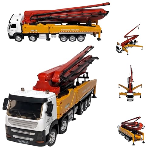 COIL Spielzeug-LKW, LKW mit Betonpumpe, Baufahrzeug, Betonpumpenwagen, Model: 1709, 1:50, Gummiräder, Metallelemente, ab 8 Jahren, Gelb COIL Spielzeug-LKW, LKW mit Betonpumpe, Baufahrzeug, Betonpumpenwagen, Model: 1709, 1:50, Gummiräder, Metallelemente, ab 8 Jahren, Gelb von COIL