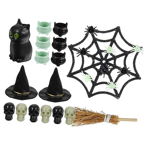 COLLBATH 1 Satz Halloween-Miniaturdorf Miniatur-Bastelspielzeug Miniaturfiguren Halloween Costume Halloween kostüme beoilers Massenspielzeug Mini- -Spielzeug Halloween- Plastik von COLLBATH