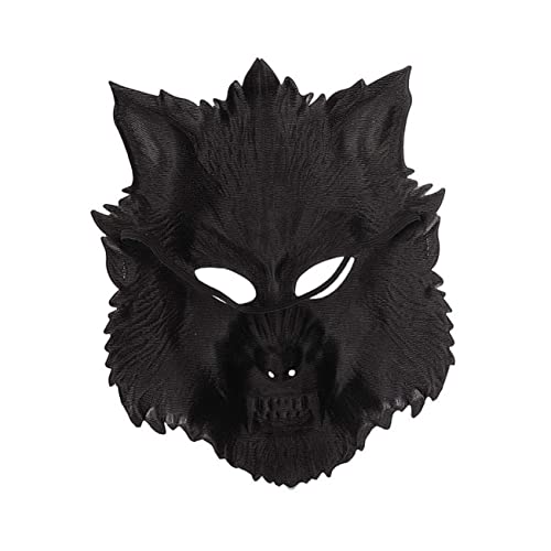 COLLBATH 1 Set 3 Stück Halloween Tiger Wolf Fuchs Maske 3Er Set Fuchs Halloween Tiger Wolf Halloween Requisiten Maske Für Halloween Gruselige Animationsmaske Halloween Masken von COLLBATH