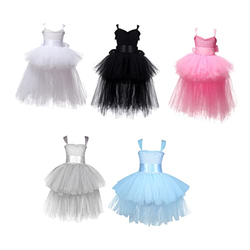 COLLBATH Mädchenkleid für Jungen und Mädchen Halloween-Tutu-Kleid Netz-Tutu-Rock-Set Schwarz Größe 2 Fee-Tutu-Kleid von COLLBATH