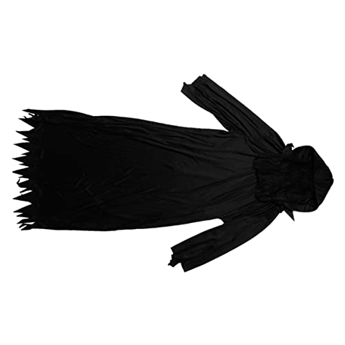 COLLBATH Halloween Robe Kostü Für Damen Kreatives Cosplay Outfit Für Karneval Und Halloween Feiern Elegante Schwarze Verkleidung Für Besondere Anlässe von COLLBATH