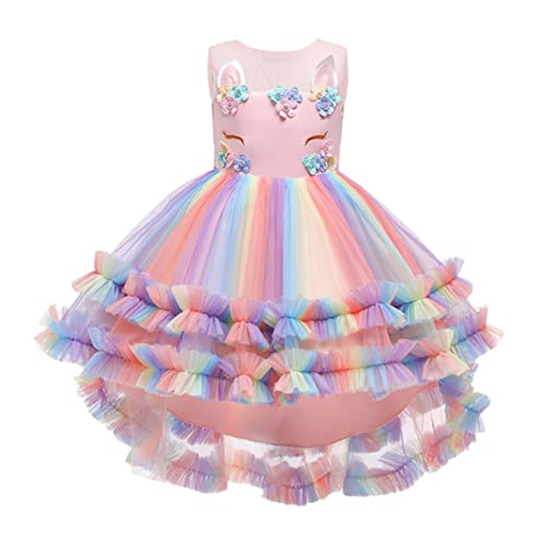 COLLBATH 1Stk Ballettröckchen Kinderkleid Kinderkostüme Tutu-Kleid Abschlussballkleid für Kinder Kostümparty kleidung kinder igelkostümkinder Kinderrock Performance-Rock Tutu-Rock Rosa von COLLBATH