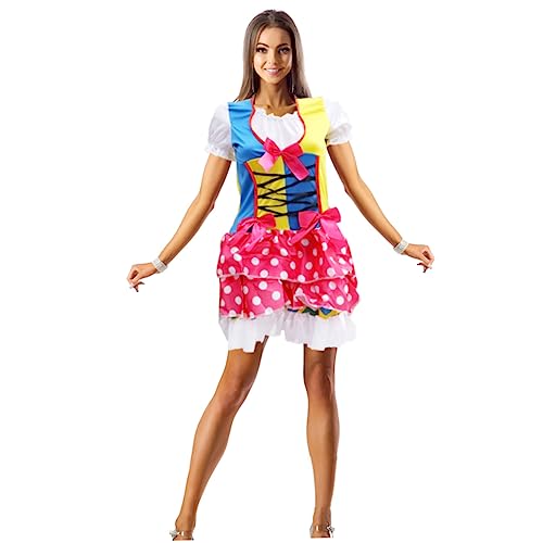 COLLBATH 1Stk Clown-Anzug halloween costume halloween kleidung halloween clothes Clown verkleiden sich Accessoires Clown-Cosplay-Kostüm Clown-Cosplay-Outfit Clown-Kostüm Baumwolle von COLLBATH