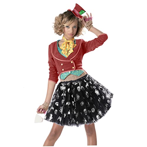 COLLBATH 1Stk Halloween Mesh Tutu Rock Halloween-Tutu Tutu-Kleider für Mädchen Glitzer-Tutu-Rock Halloween costume skirt Carnival costume skirt kleidung Tutu-Kostüm bunter Rock Silver von COLLBATH