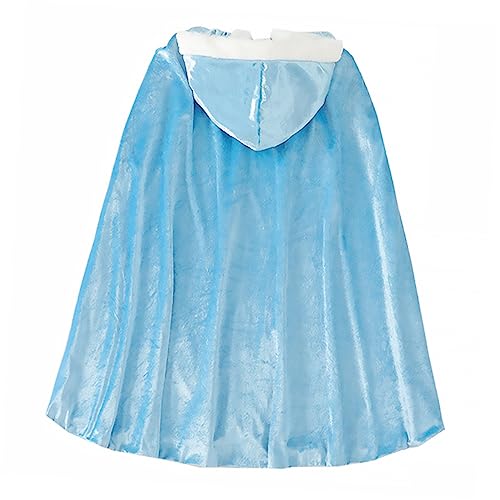 COLLBATH 1Stk Umhang für Kinder Ballkleider für Kleinkinder Kinder Umhang Mantel für Blauer Umhang Cosplay Halloween Costume Halloween Kleidung Kinderkostüm Partymantel Baumwolle Blue von COLLBATH