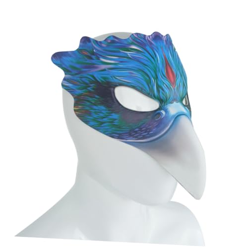 COLLBATH 1stk Vogeltiermaske Kostümmasken Halloween-masken Halloween-gesichtsmaske Party-maske Maskerade Masken Halloween-kostümmaske Kostüm Maske Cosplay-maske Halloween-halbmaske Blue von COLLBATH