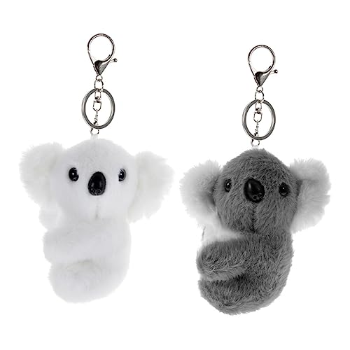 COLLBATH 2St Koala-Puppen-Schlüsselanhänger Plüschtiere Zubehör Kette schlüsselanhänger schlüsselanhänger für dekorativer Taschenanhänger Schlüsseldekor PP Baumwolle von COLLBATH