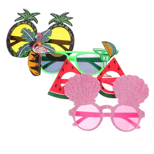 COLLBATH 4 Stück Wassermelonengläser Brillen für die Sommerparty tropische Gläser Strandparty-Sonnenbrille lustige sonnenbrille karnevalsbrille sommer brille Strandparty-Brille Stk von COLLBATH