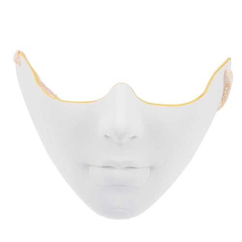 COLLBATH Dekorative Halbgesichtsmaske Mit Mechanischem Design Cosplay Halbgesichtsmaske Kostüm Halbgesichtsmaske Weibliche Halbgesichtsmaske Männliche Halbgesichtsmaske von COLLBATH