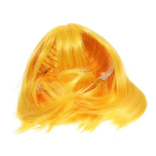 COLLBATH Farbige Perücke Perücken Gerade Perücke Mädchen Kunsthaar Cosplay Haar Perücke Cosplay Perücke Frauen Perücke Hochtemperaturdraht von COLLBATH