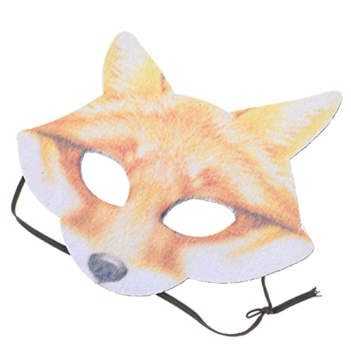 COLLBATH Fuchs Maske masquerade Maskenball Gesichtsdekoration Festivalmaske Karnevalsmaske für Frauen Themenparty-Masken weihnachtsdeko Maskerade-Maske für Frauen Mottoparty-Masken Plastik von COLLBATH