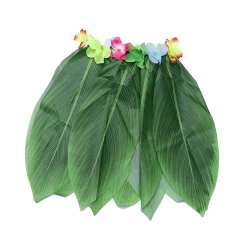 COLLBATH Grasrock mottoparty hawaii Hawaiian themed party Hawaiian costume Hawaiian apparel hawaii outfit hawaii röcke hawaiianische Partyartikel Strandtanzrock Abend-Performance-Rock Green von COLLBATH