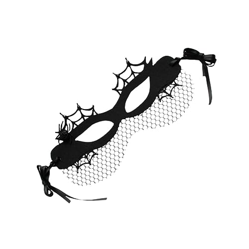 COLLBATH Gruselige Masken Frauen-maskerade-maske Halloween-spinne Venezianische Augenmasken Partymaske Für Frauen Masken Verkleiden Medusa-masken Halloweenkostüm Harzbohrer Black von COLLBATH