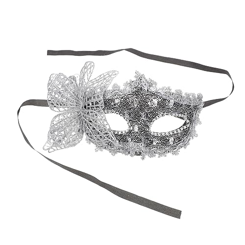 COLLBATH Halbgesichtsmaske Schmetterling Masken Dekor Venezianische Partymasken Maskerade Masken Halloween-dekor Abschlussball Maske Modekleidung Maskerade-maske Für Frauen Kunststoff Black von COLLBATH